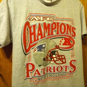 Patriots AFC Champions Gray T-Shirt